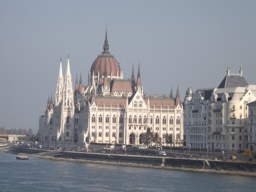 The magnificent Parliament seen from the Chain Bridge